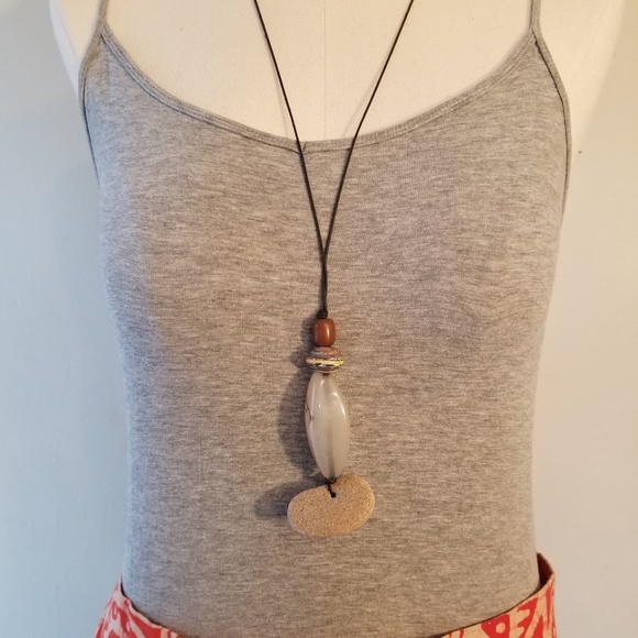 BUNDLE: Pendant Minimalistic Handmade Bohemian Adjustable Necklaces - Picture 11 of 15